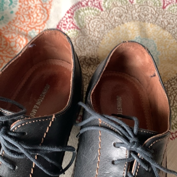 Johnston & Murphy Men’s Dark Brown Wingtip Oxfords 11 EUC 59-11825 - Picture 11 of 12